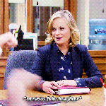 fake laughter parks and rec.gif